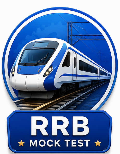 RRB mock test logo