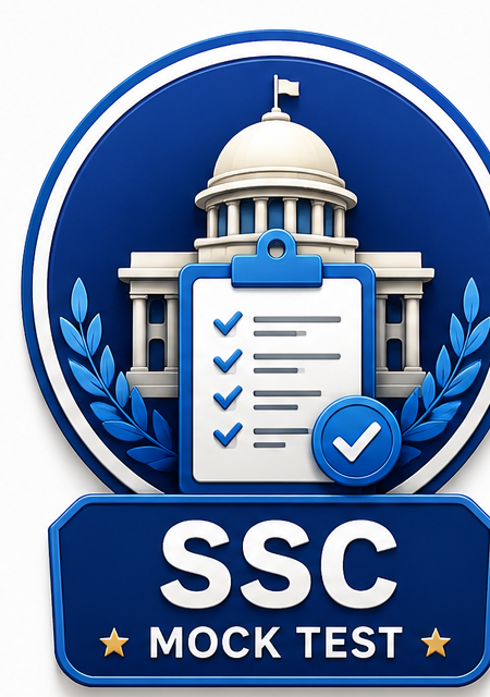 SSC mock test logo