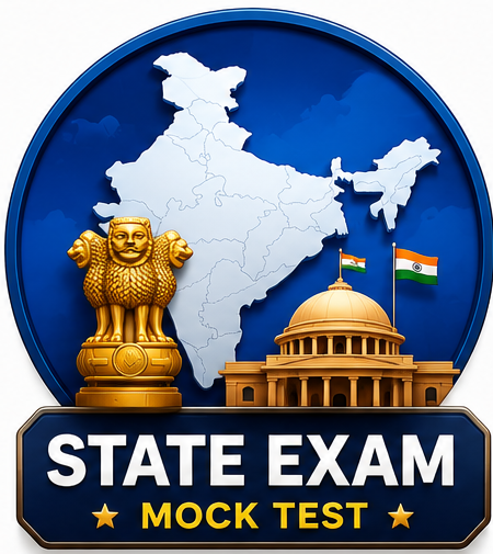 State exam mock test logo